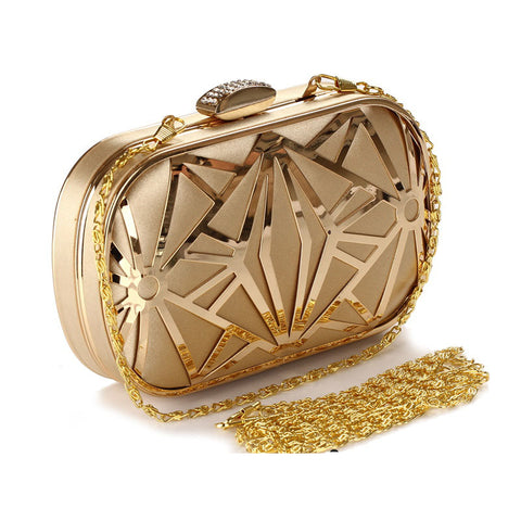 Gold Crystal Evening Bags