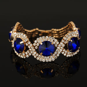 Crystal Blue  Bracelet