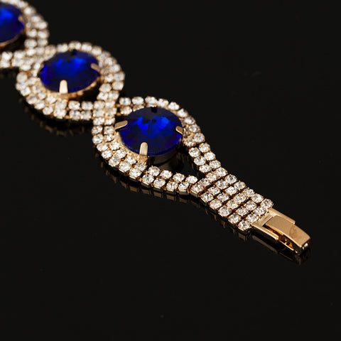 Crystal Blue  Bracelet