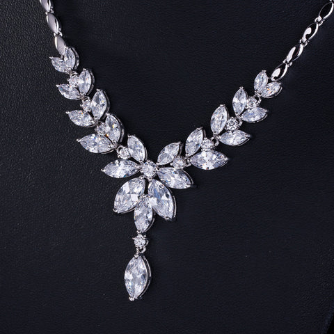 Crystal  Jewelry Sets For Brides