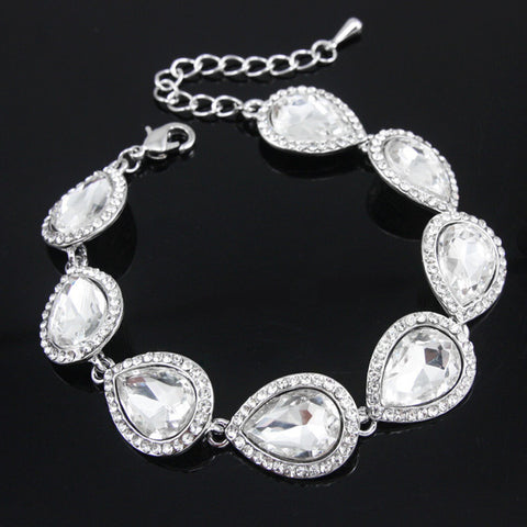 Silver Crystal Bracelet